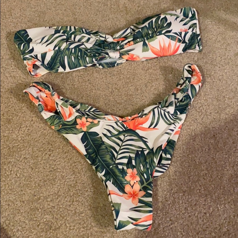 Thong Bikini Set